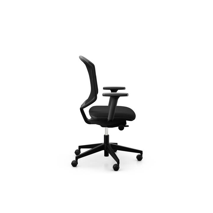 GIROFLEX Chair 2 Go 434-3019 Fauteuil de bureau piovant (Black)