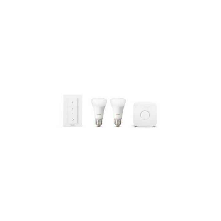 PHILIPS HUE Lampadina LED White & Color Ambiance (E27, ZigBee, Bluetooth, 9 W)