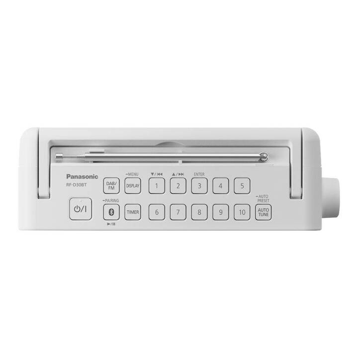 PANASONIC RF-D30BT Radios numériques (Gris, Blanc)