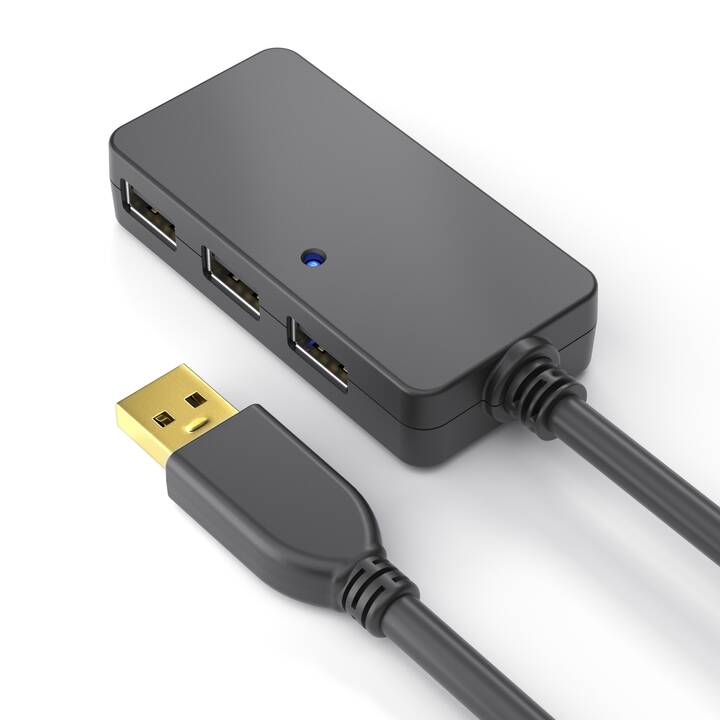 PURELINK Verbindungskabel (USB 2.0 Typ-A, USB 2.0 Typ-A, 12 m)