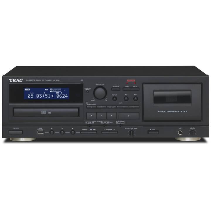 TEAC AD-850-SE CD-Player (Schwarz)