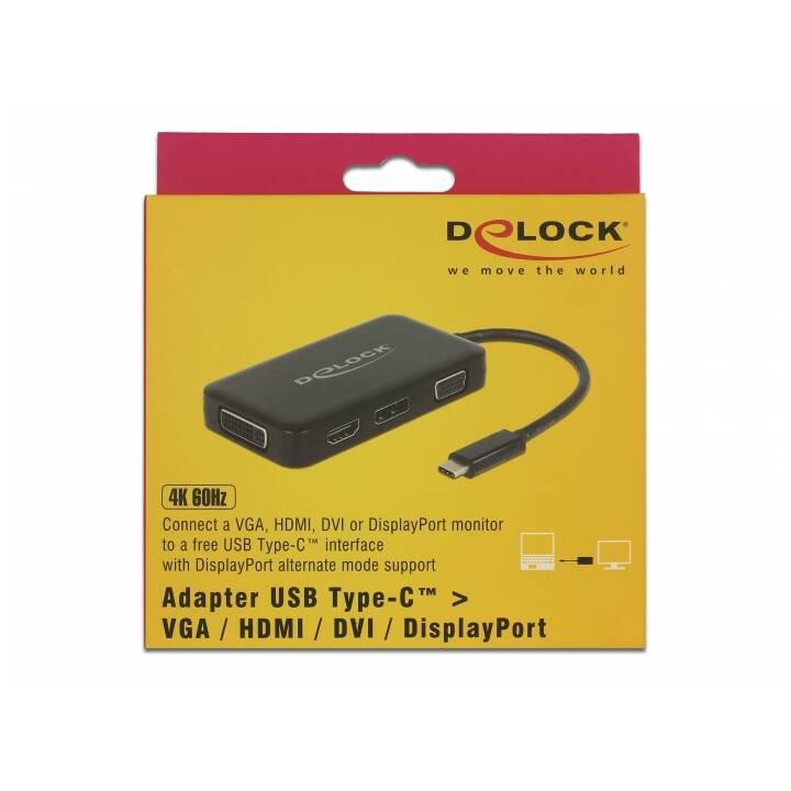 DELOCK Video-Adapter (DVI-D, HDMI, DisplayPort)