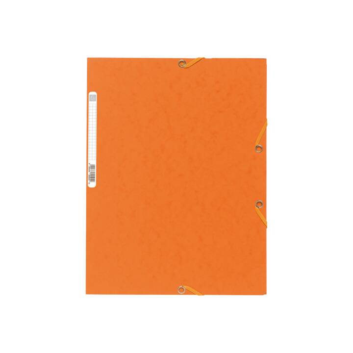EXACOMPTA Cartellina con elastico (Arancione, A4, 1 pezzo)