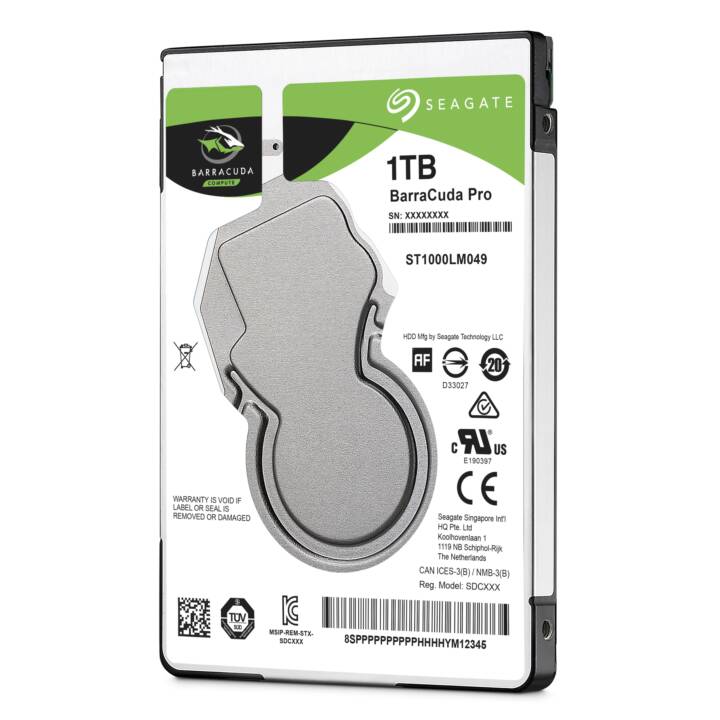 SEAGATE Barracuda Pro ST1000LM049 (SATA-III, 1000 GB)