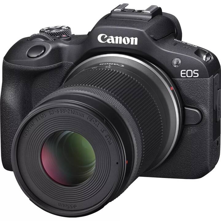 CANON EOS R100 + RF-S 18-45mm IS STM + RF-S 55-210mm IS STM Kit (24.1 MP, APS-C)