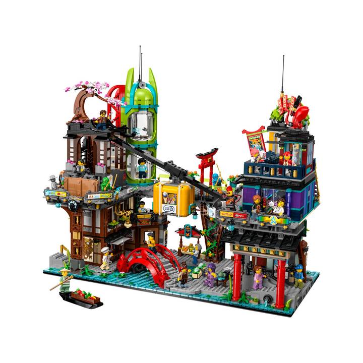 LEGO Ninjago Les marchés de Ninjago City (71799, Difficile à trouver)