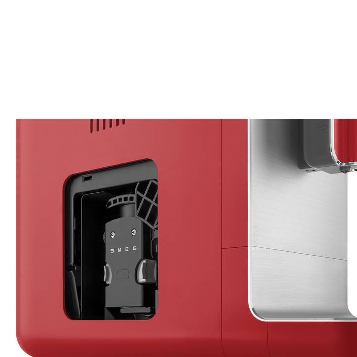 - (Rot, Kaffeevollautomat) SMEG Interdiscount l, 1.4 BCC02RDMEU