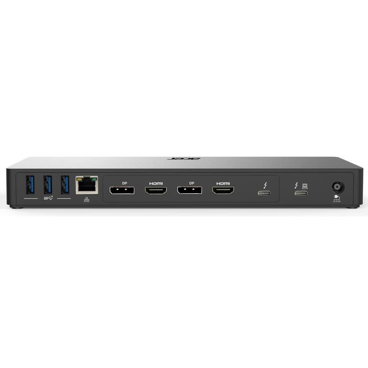 ACER Stations d'accueil T701 (2 x HDMI, 2 x Port écran, 4 x USB 3.1, 2 x USB 3.1 de type C, RJ-45 (LAN), 2 x Thunderbolt 4)