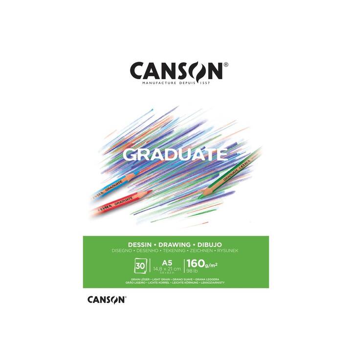 CANSON Carta per pittura Graduate (A5)