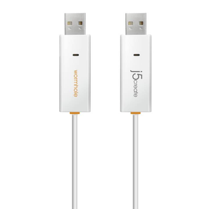 J5 CREATE Câble USB (USB 2.0 Type-A, USB 2.0 Type-A, 180 cm)