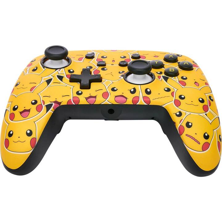 POWER A Pikachu Controller (Giallo, Oro giallo, Nero, Rosso)