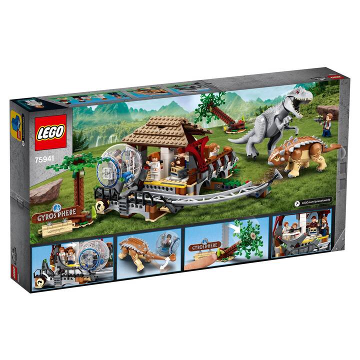 LEGO Jurassic World L'Indominus Rex contre l'Ankylosaure (75941)