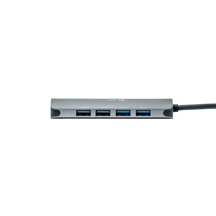 I-TEC Stations d'accueil Nano (2 x HDMI, USB C, RJ-45 (LAN), 2 x USB 2.0 de type A, USB 3.2 Typ-C, 2 x USB 3.2 Gen 1 Typ-A)
