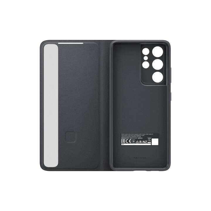 SAMSUNG Smart Clear View Cover (Galaxy S21 Ultra, Noir)