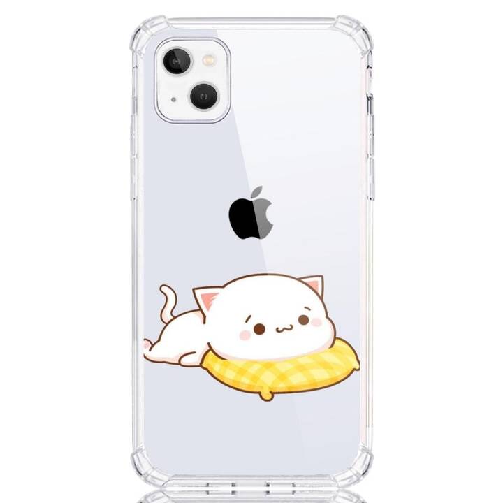 EG Backcover (iPhone 14 Plus, Gatti, Transparente)