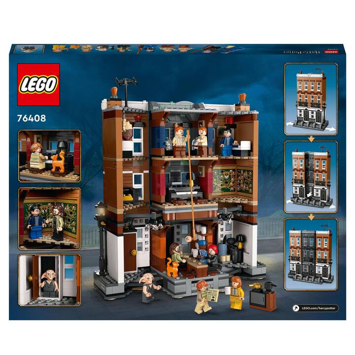 LEGO Harry Potter Grimmauldplatz Nr. 12 (76408, seltenes Set)