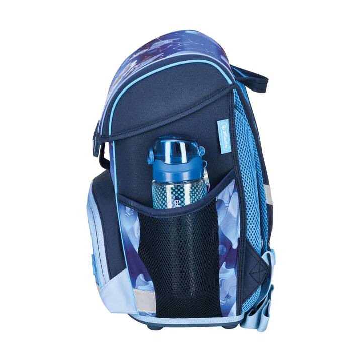 HERLITZ Jeu de sacoches Loop Plus Cosmic Explorer (17 l, Bleu foncé ...