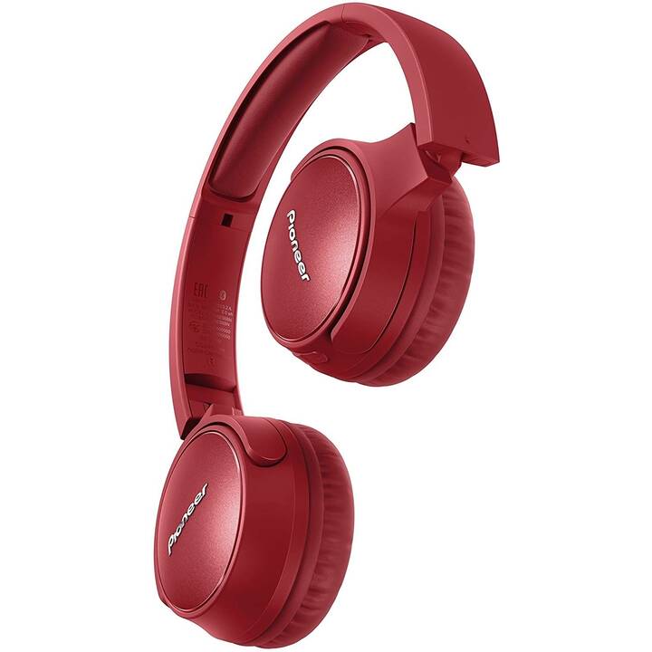 PIONEER SE-S6BN-R (On-Ear, Bluetooth 5.0, Rosso)