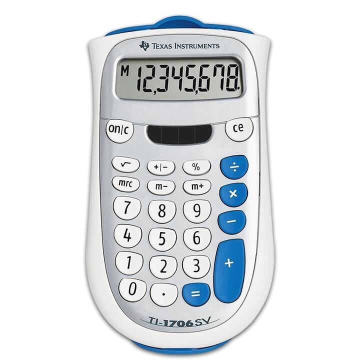 TEXAS INSTRUMENTS TI-1706 SV Calculatrice de poche