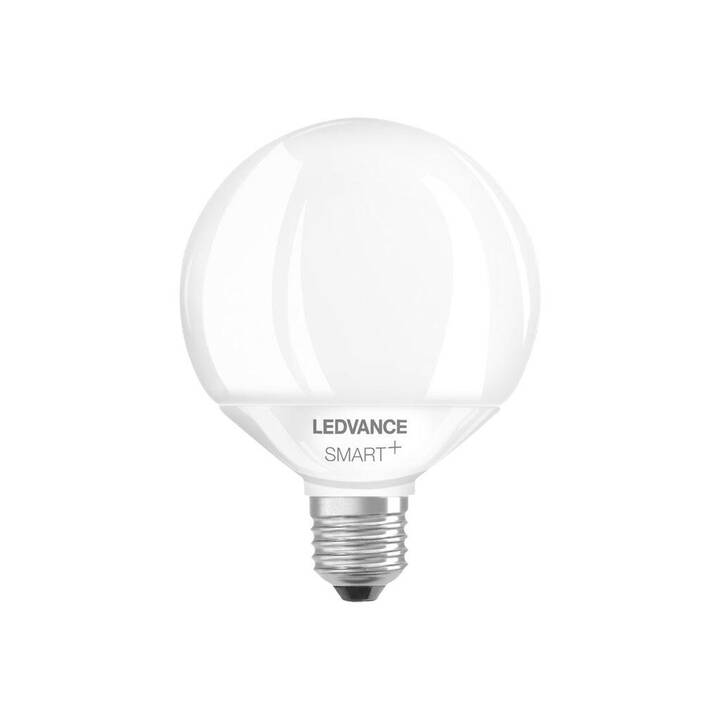 LEDVANCE LED Birne SMART+ WIFI Globe Multicolor (E27, WLAN, 14 W)