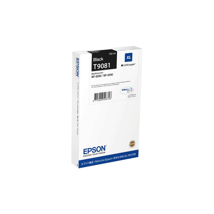 EPSON T9081 (Schwarz, 1 Stück)