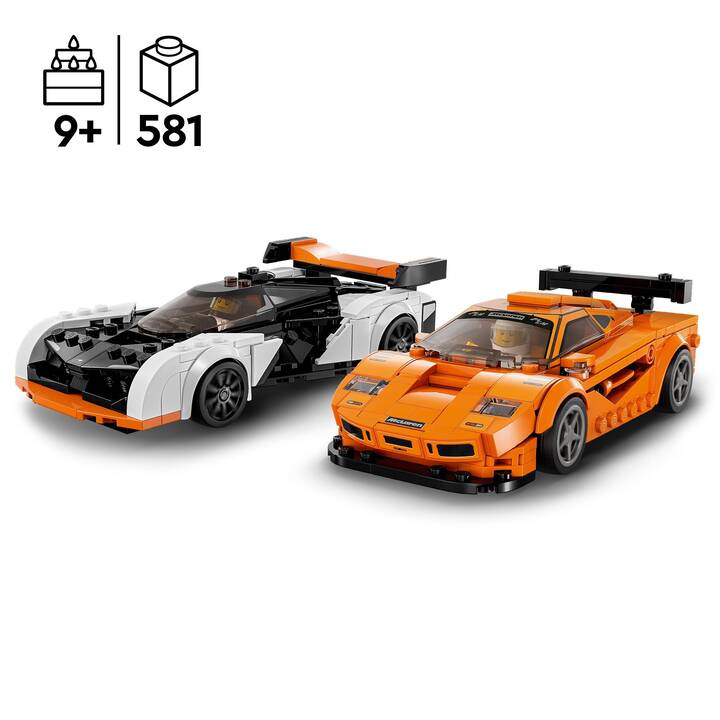 LEGO Speed Champions McLaren Solus GT et McLaren F1 LM (76918)
