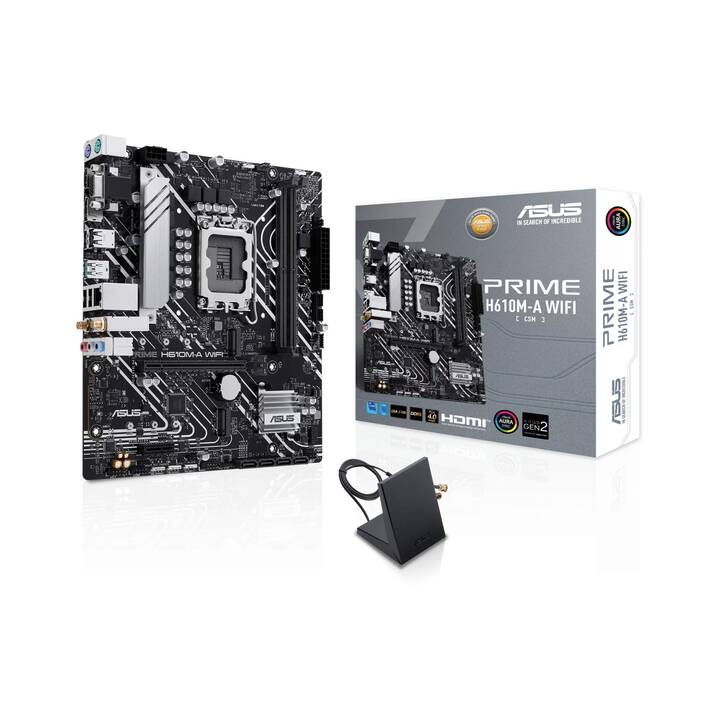 ASUS PRIME H610M (LGA 1700, Intel H610, Micro ATX)