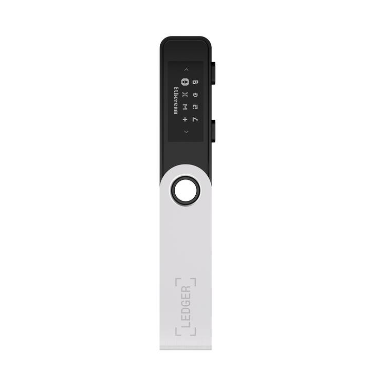 LEDGER Nano S Plus Crypto Wallet (Nero, USB di tipo C, USB di tipo A)