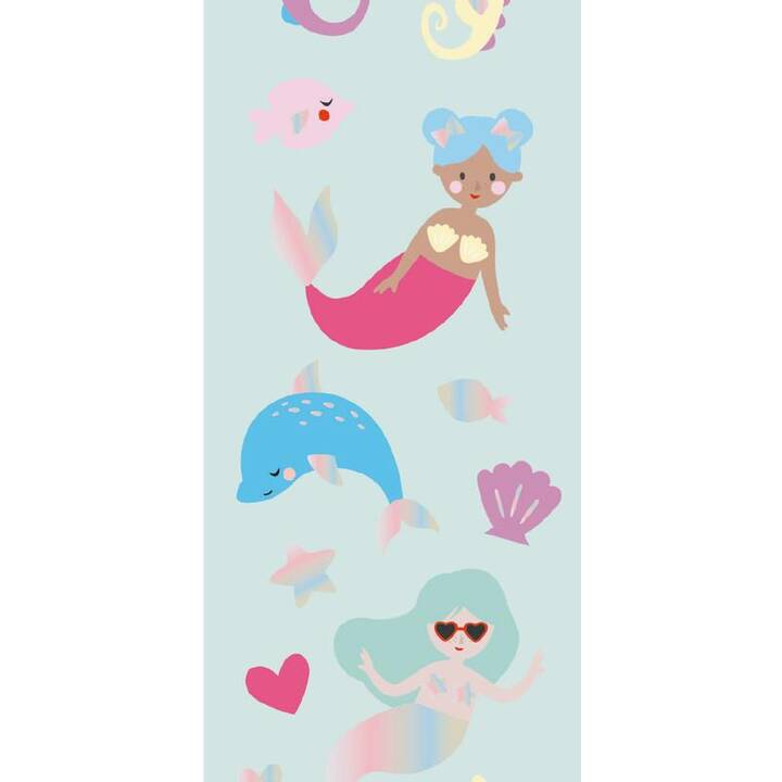 FOLIA Stickerrolle (Meerjungfrau)