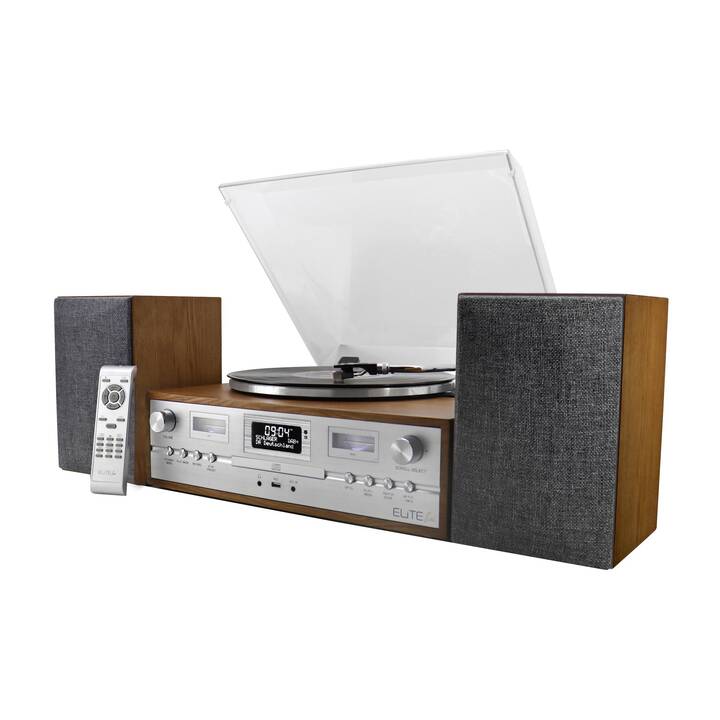 SOUNDMASTER StereoSystem PL895 (Braun, Bluetooth, CD) Interdiscount