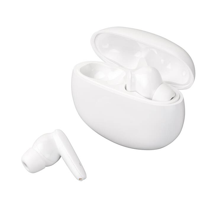 INTERTRONIC Bluetooth Headphones EP-650 TWS (Bluetooth 5.2, Bianco)