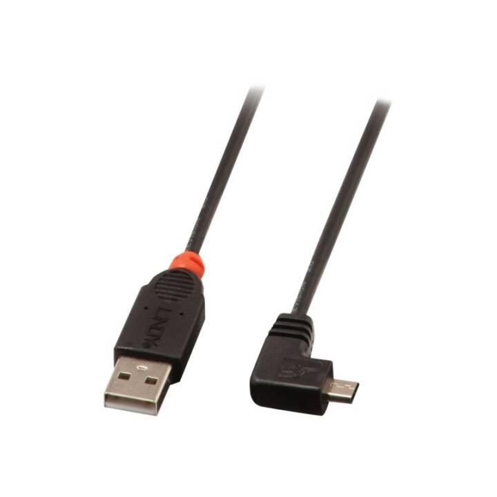 LINDY Câble USB (USB 2.0 Micro Type-B, USB 2.0 Type-A, 50 cm)