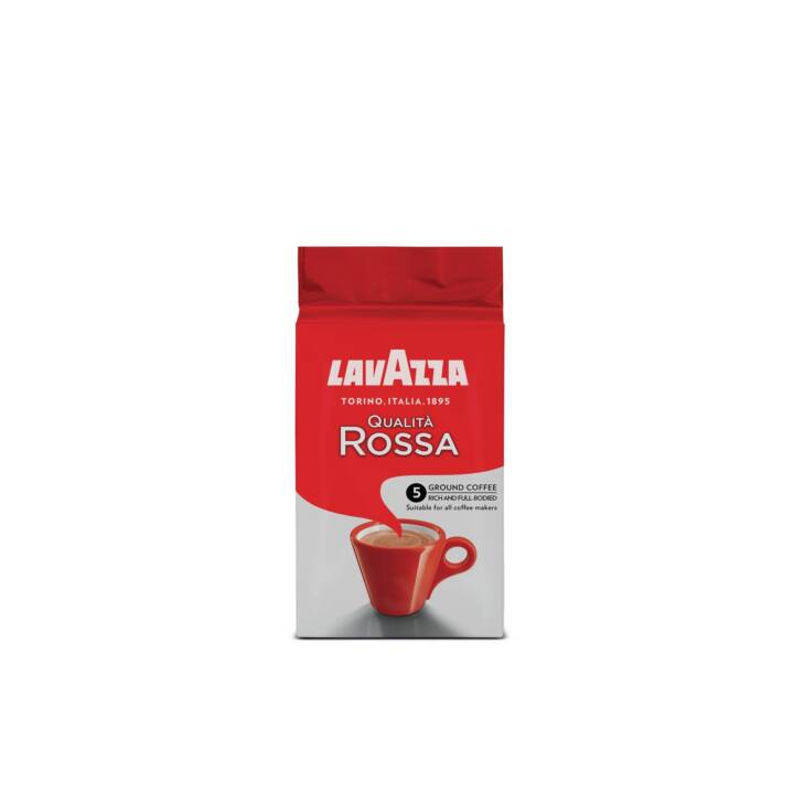 LAVAZZA Gemahlener Kaffee Espresso Qualità Rossa (500 g)