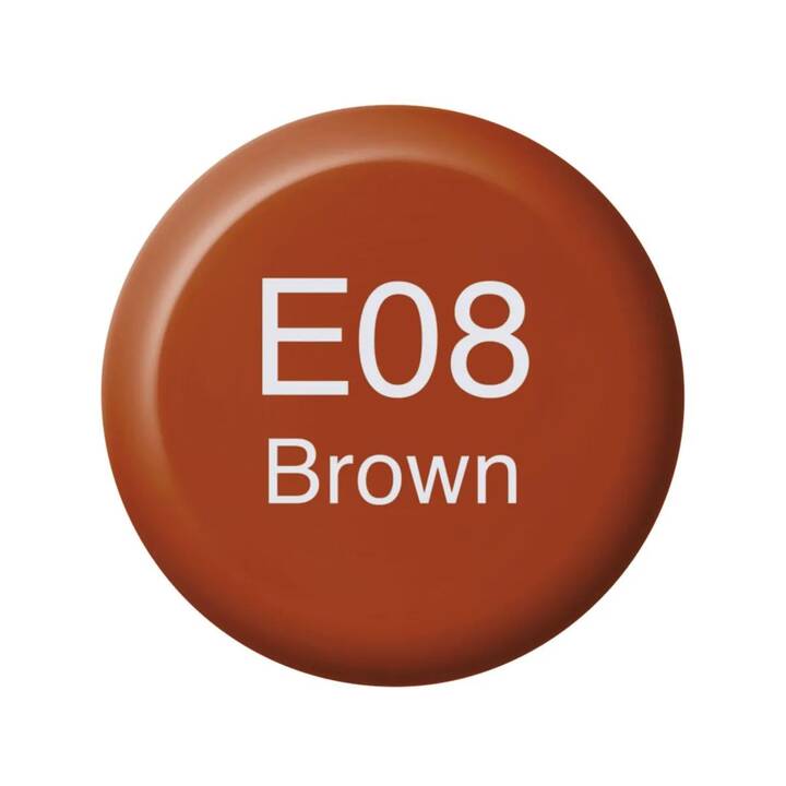 COPIC Inchiostro E08 - Brown (Marrone, 14 ml)