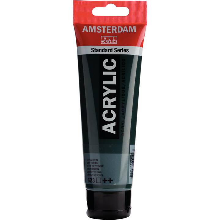 AMSTERDAM Colore acrilica (120 ml, Verde)