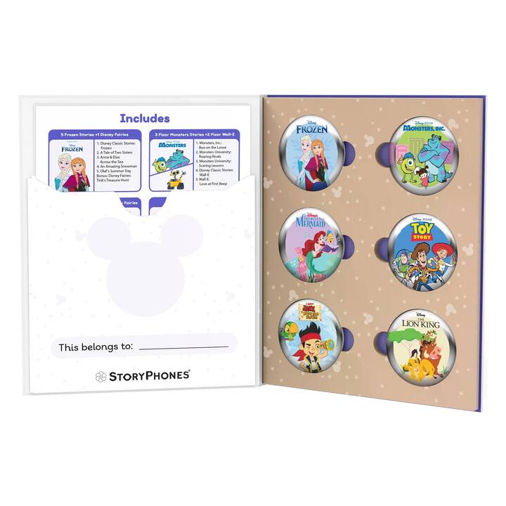 STORYPHONES Kinderhörspiel StoryBook Premium (DE, IT, EN, FR, ES)