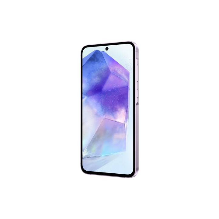 SAMSUNG Galaxy A55 5G (128 GB, Awesome Lilac, 6.6", 50 MP, 5G)