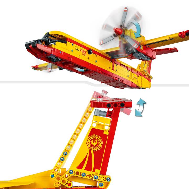 LEGO Technic Löschflugzeug (42152, seltenes Set)