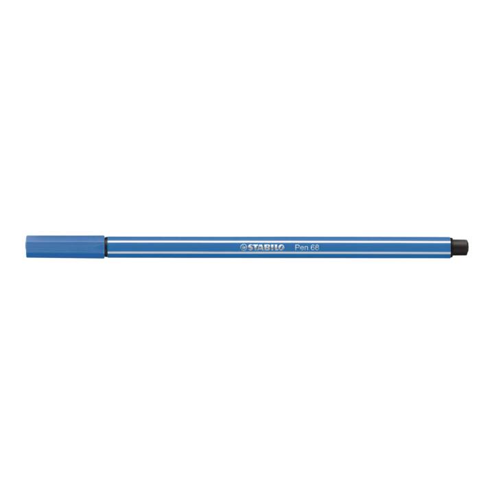 STABILO Crayon feutre (Bleu, 10 pièce)