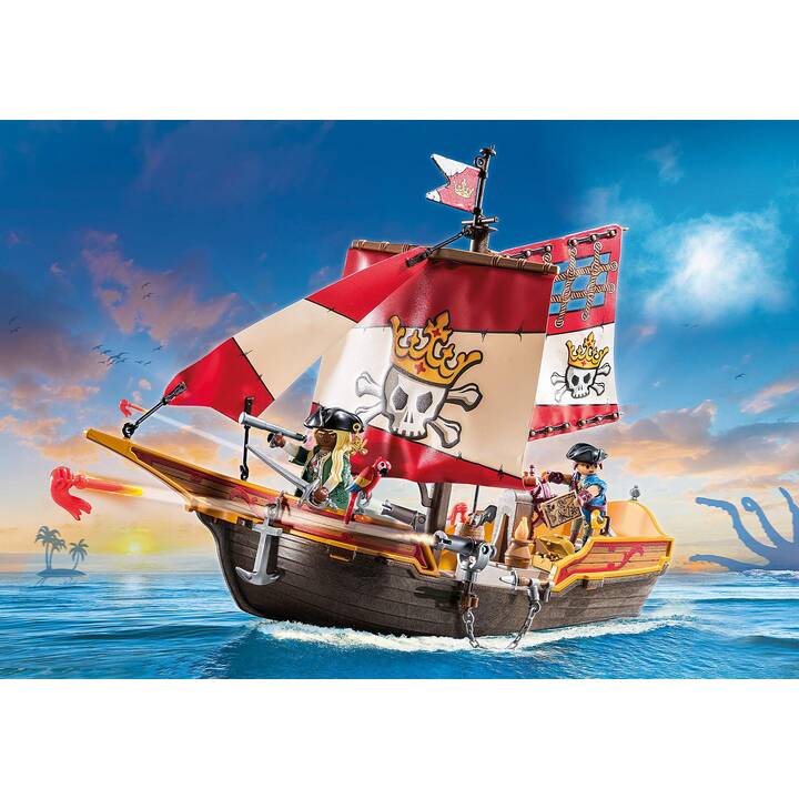 PLAYMOBIL Pirates Kleines Piratenschiff (71418)