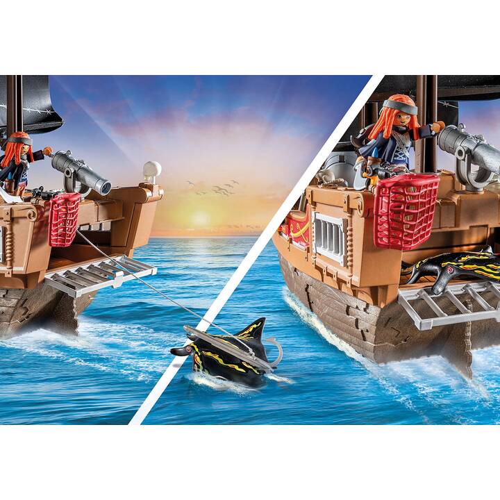 PLAYMOBIL Pirates Galeone dei pirati (71530)