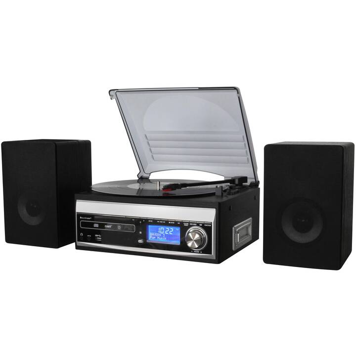 SOUNDMASTER MCD1820 (Noir, Argent, radio-fréquence, Disque, CD, Cassettes)