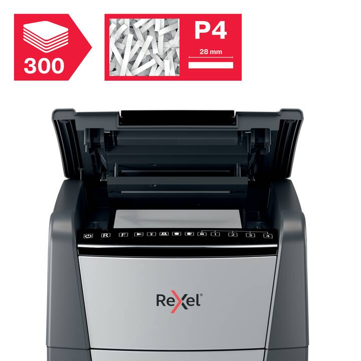 REXEL Destructeur de documents Optimum AutoFeed+ 300X (Coupe en particules)