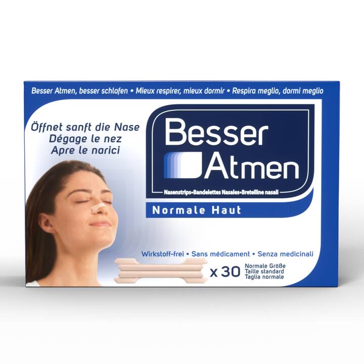 BESSER ATMEN Strips pour nez