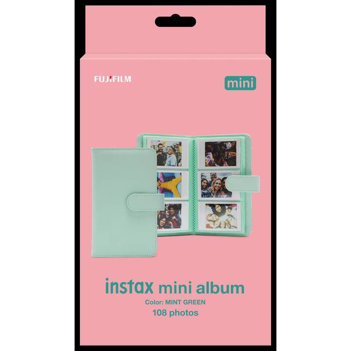 FUJIFILM Album photos à pochettes (Vert pastel)