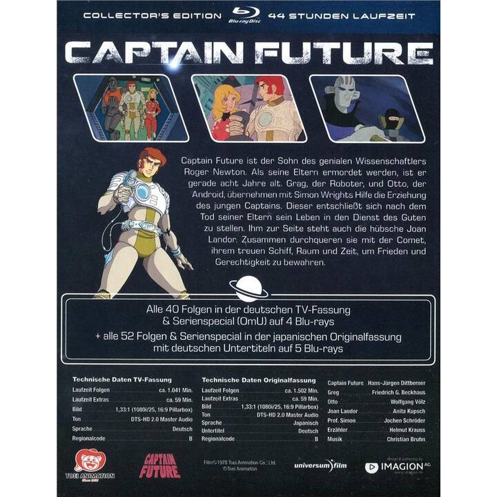 Captain Future - Komplettbox (Collector's Edition, DE)