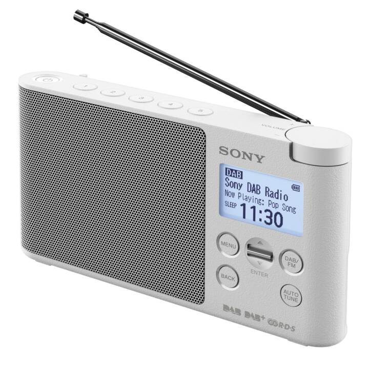SONY XDR-S41D Digitalradio (Weiss) - Interdiscount