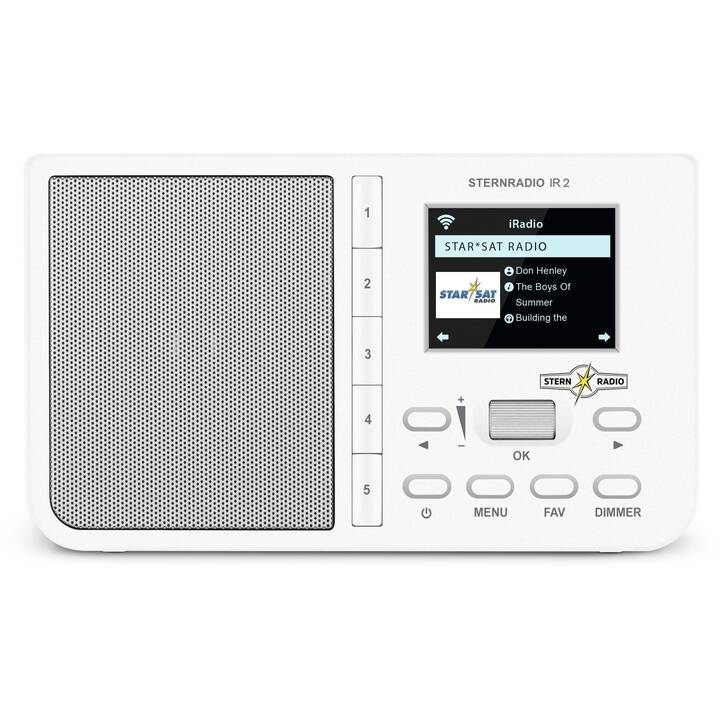 TECHNISAT SternRadio IR 2 Radio Internet (Blanc)