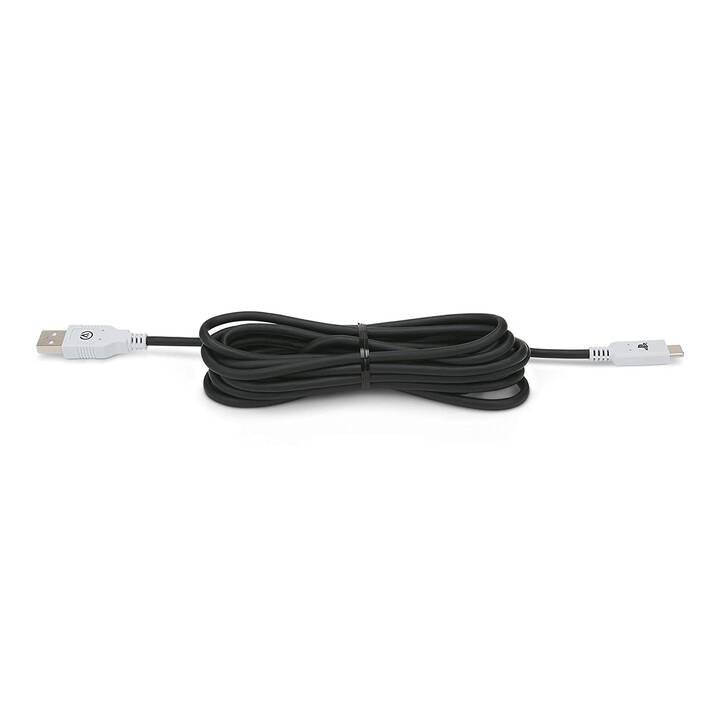 POWER A USB-C Kabel (PlayStation 5, Schwarz, Weiss)