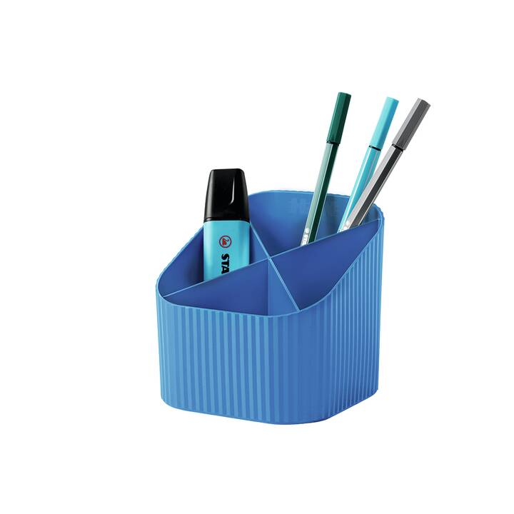 HAN Pot a crayons Re-LOOP (Bleu)